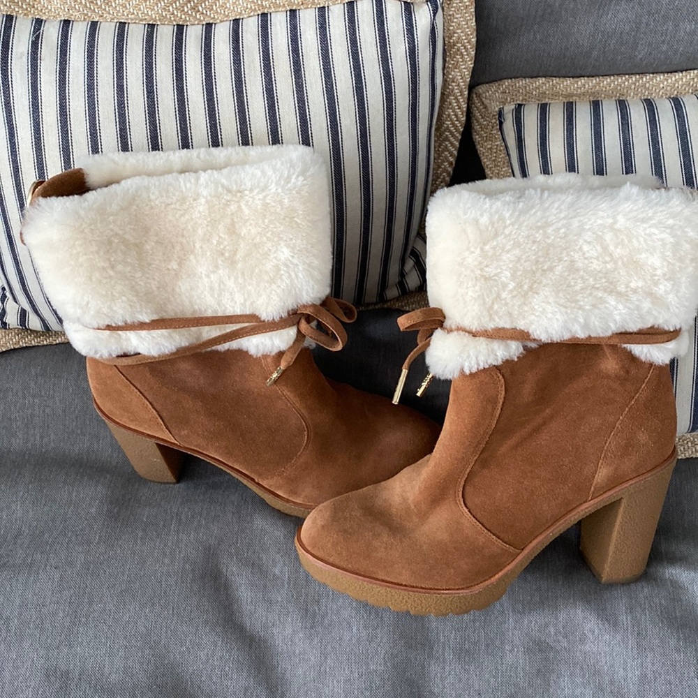Michael Kors suede boot size 8